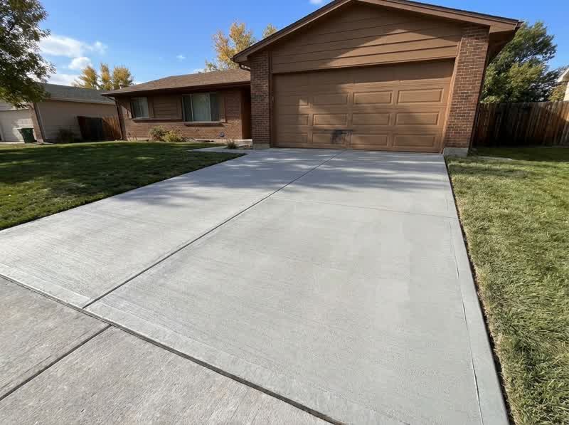 Concrete Driveway After